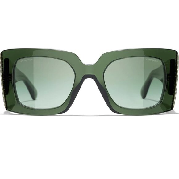 Chanel 5480-H 1718/S3 52-22-140mm Square Sunglasses - Picture 3 of 4